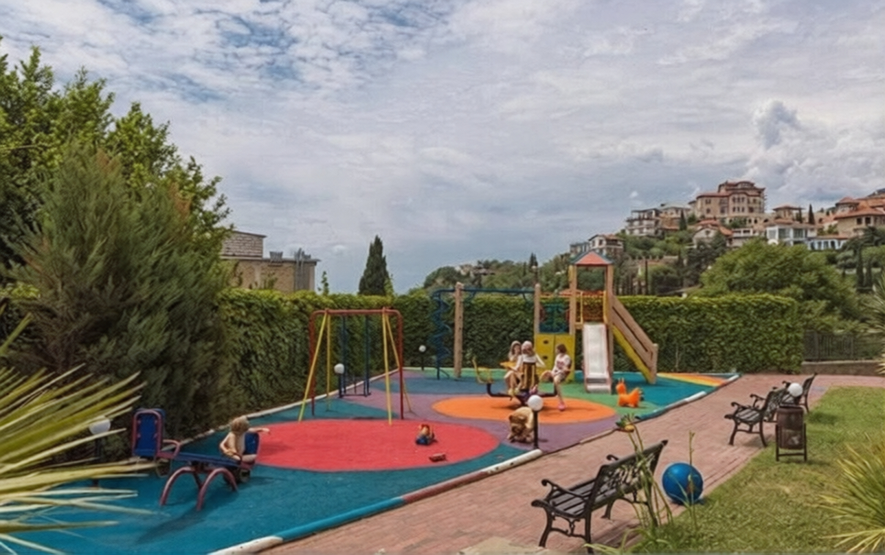 Детская площадка в Гурзуф — превью