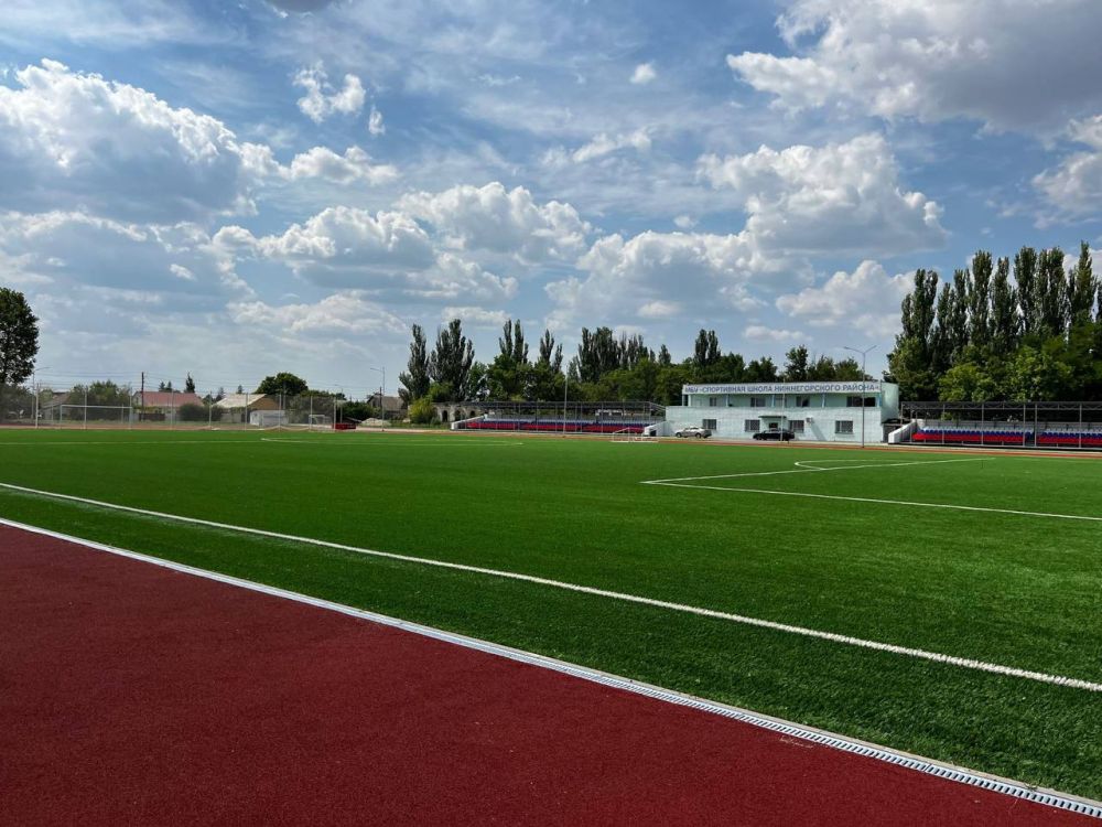 Спортивная площадка в Нижнегорский — превью