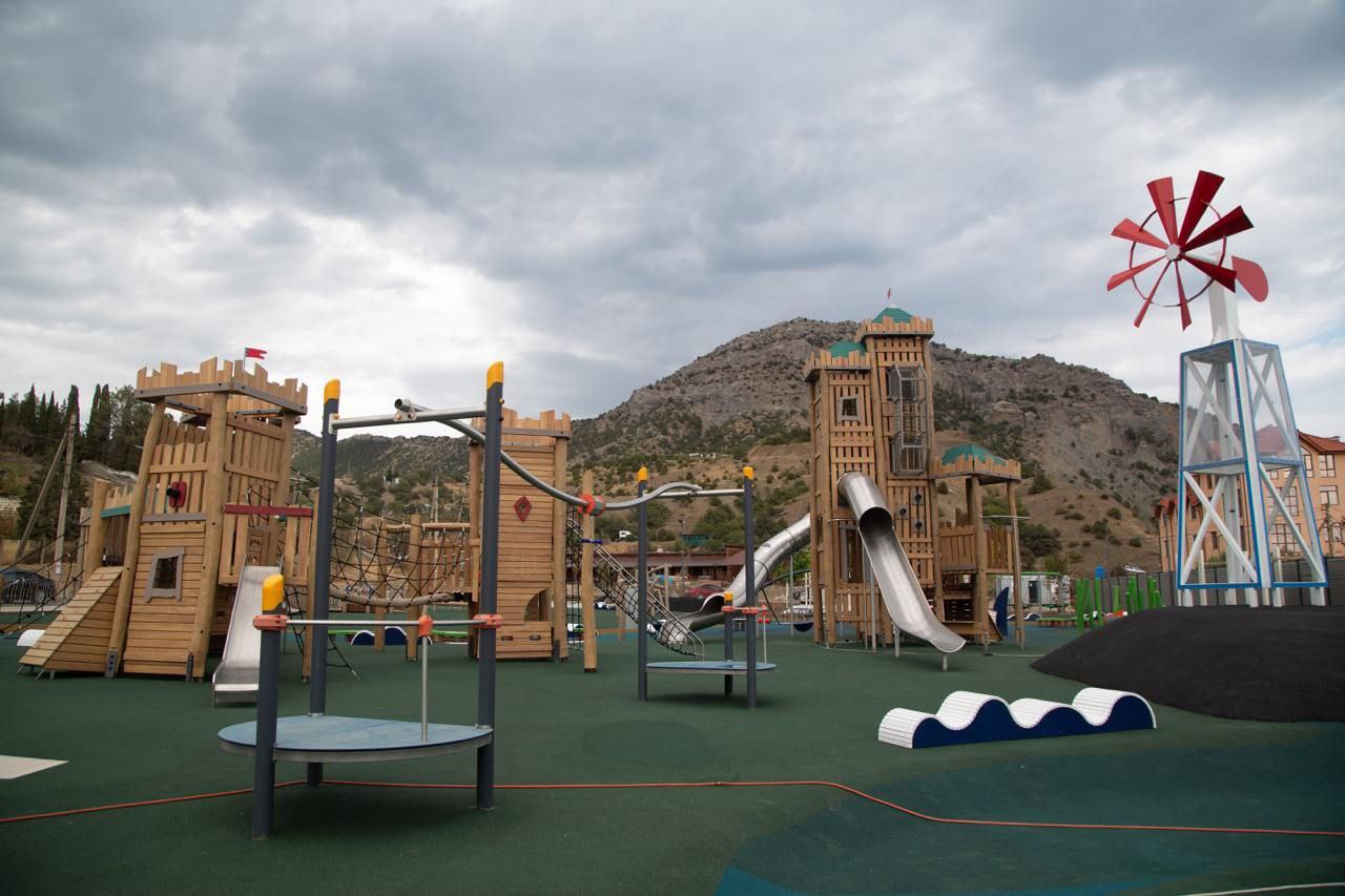 Детская площадка в Судак, Крым — фото 2